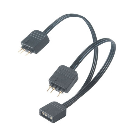 Akasa 1-to-2 Addressable RGB LED Splitter Cable