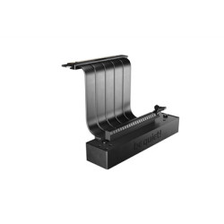 be quiet! BGA12 PCIe 4.0 Riser Cable - 200mm Vertical GPU Mount with Foam Support Base - High-Speed Flexible Extension for Graph