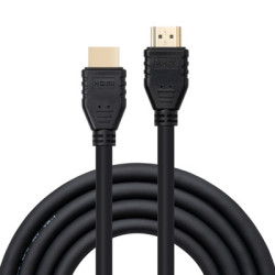 Lindy 37317 2m 4K60Hz HDMI Cable  Ultra Flexible  UHD Resolutions up to 3840x2160@60Hz 4:4:4 8bit  Supports 3D  4K 18Gbps  10 Ye