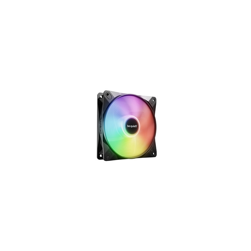 be quiet! Light Wings LX 120mm PWM Reverse  Black  ARGB Lighting  High Airflow  60 000 Hours  3 year warranty