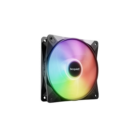be quiet! Light Wings LX 120mm PWM Reverse  Black  ARGB Lighting  High Airflow  60 000 Hours  3 year warranty