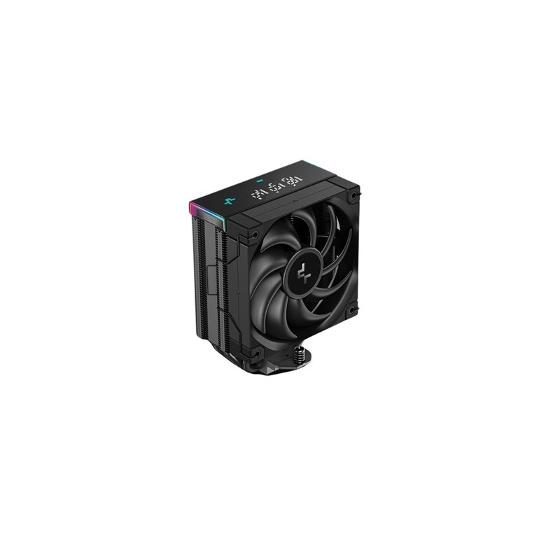 DeepCool AK400 Digital Pro CPU Air Cooler  ARGB Fan & Digital Display  120mm PWM Fan  4 Copper Heatpipes  Quiet Operation  Intel