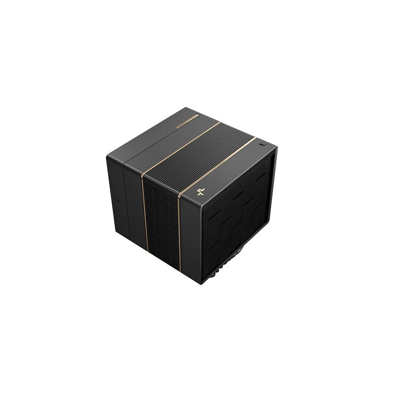 DeepCool ASSASSIN VC ELITE Black Dual-Tower CPU Cooler  Vapor Chamber Base  7 Heatpipes  300W TDP  Quiet Dual Fans (140mm + 120m