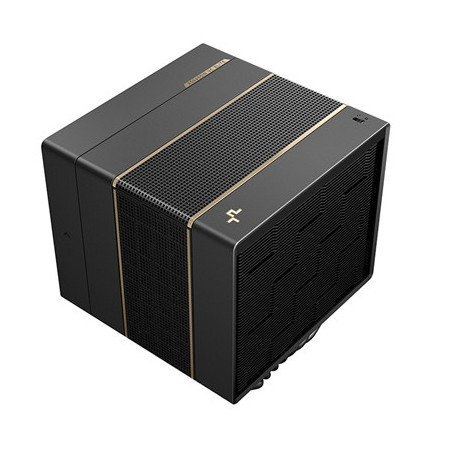 DeepCool ASSASSIN VC ELITE Black Dual-Tower CPU Cooler  Vapor Chamber Base  7 Heatpipes  300W TDP  Quiet Dual Fans (140mm + 120m