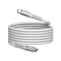 Verbatim Sync & Charge USB-C to USB-C 60W Magnetic Cable 120cm Grey  Supports PD 3.0 and QC 3.0