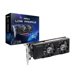 ASRock Intel Arc A310 Low Profile 4GB GDDR6 Graphics Card  2000 MHz Base Clock  Dual Fan  1x DisplayPorts / 1x HDMI Port
