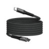 Verbatim Sync & Charge USB-C to USB-C 60W Magnetic Cable 120cm Black  Supports PD 3.0 and QC 3.0