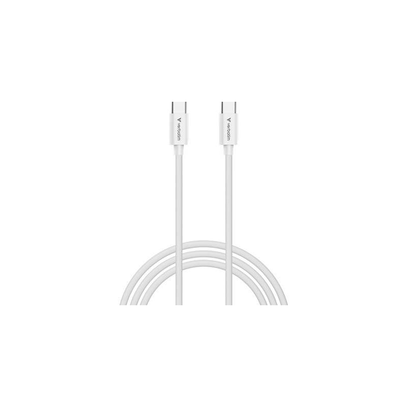 Verbatim Essentials Sync & Charge 3m USB-C to C Cable  100W PD  480Mbps  USB Power Delivery 3.0 Supports Up To 100W Fast Chargin