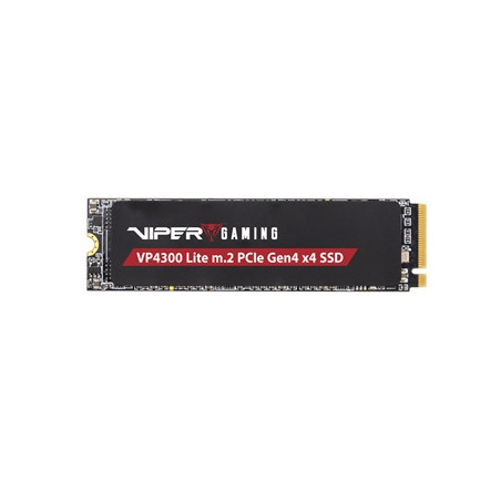 Patriot VP4300 Lite 1TB PCIe Gen4 x4. M.2 2280  Read/write speeds up to 7 400MB/s  6 400MB/s  5 Year Warranty
