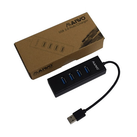 Maiwo KH304 4 Port USB 3.0 Hub & Charger