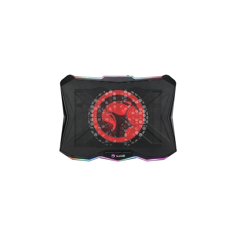 Marvo Scorpion FN-40 Atlas 40 USB Powered RGB Laptop Cooling Stand (Black)