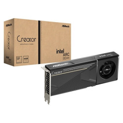 ASRock Intel ARC Pro B70 Creator 32GB Professional Graphics Card  256 XMX Engines  Single Fan  4x DisplayPorts