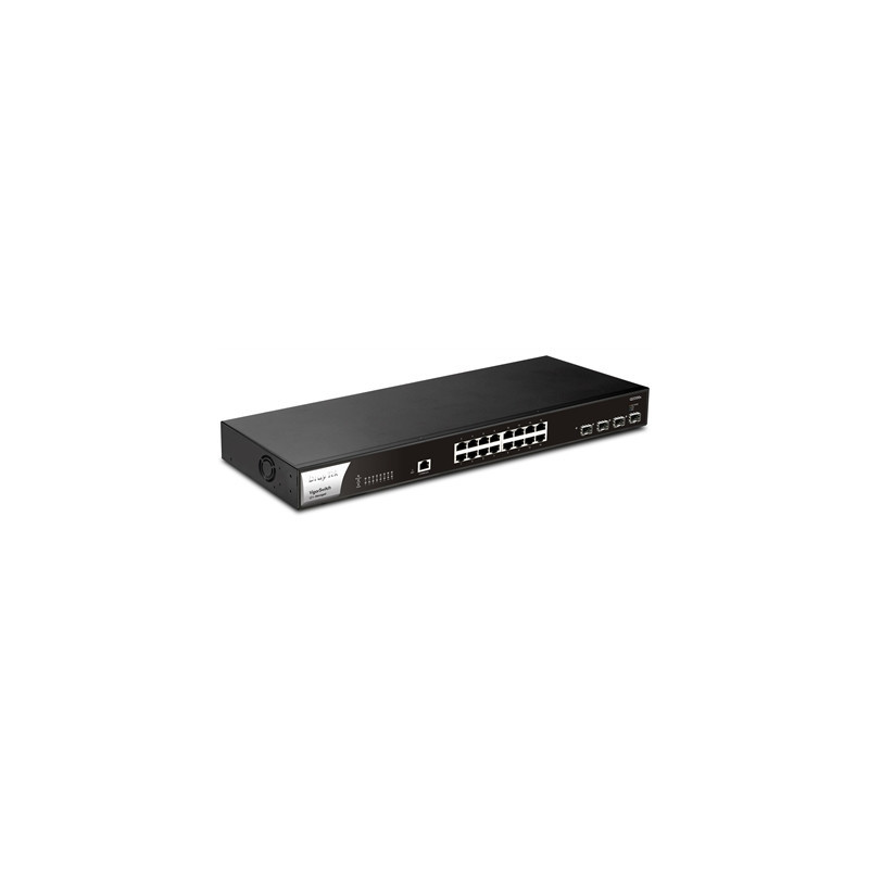 DrayTek VSQ2200X-K VigorSwitch Q2200x 16 Port 2.5GbE Layer 2+ Managed Switch with 4x 10 GbE SFP Uplinks