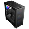 CRONUS Phanes Gaming PC Case  Full Tower with Tempered Glass  ARGB Lighting  Enhanced Connectivity  and Superior Airflow  ATX  M