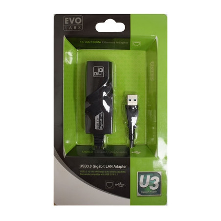 Evo Labs USB 3.0 to Gigabit Ethernet Adapter