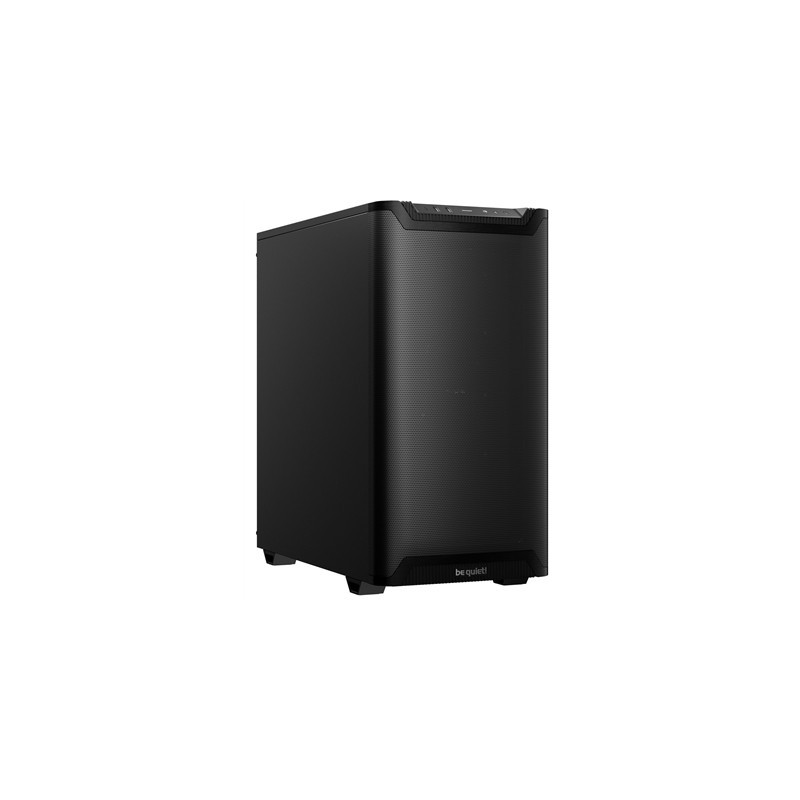 be quiet! Pure Base 501 Airflow Black ATX Mid Tower Case with USB-A  USB-C  2 x Pure Wings 2 140mm Black PWM Fans  Sleek Front P