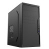 CiT Work Micro-ATX PC Case with USB 3.0  HD Audio  and Efficient Cooling. Compact Steel Design for Home and Office Builds