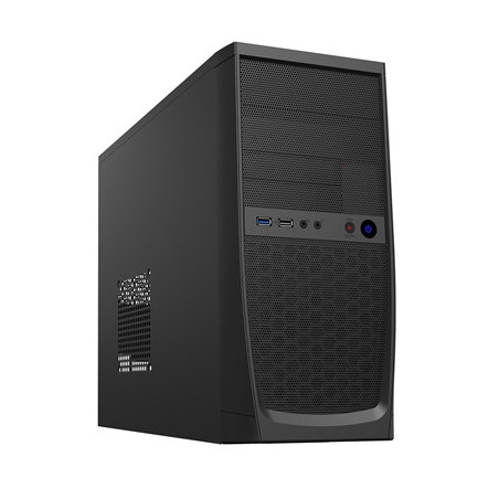 CiT Elite Micro Tower 1 x USB 3.0 / 1 x USB 2.0 Black Case with 500W PSU