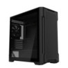 Gigabyte C102 GLASS Mid Tower PC Case - Black  Tempered Glass Side Panel  Optimized Airflow  Dual USB 3.0 Ports  Supports Liquid