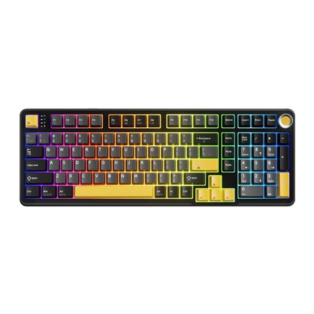 Marvo Titan 98 KG986W Wireless Mechanical Gaming Keyboard  Tri-Mode Connectivity  Wired  2.4GHz & Bluetooth  Hot-Swappable Mecha