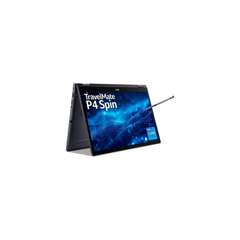 Acer TravelMate P4 Spin TMP414RN-53 NX.B22EK.00B  14 Inch WUXGA IPS Touchscreen  Intel i3-1315U 13th Gen  8GB RAM  256GB SSD  In