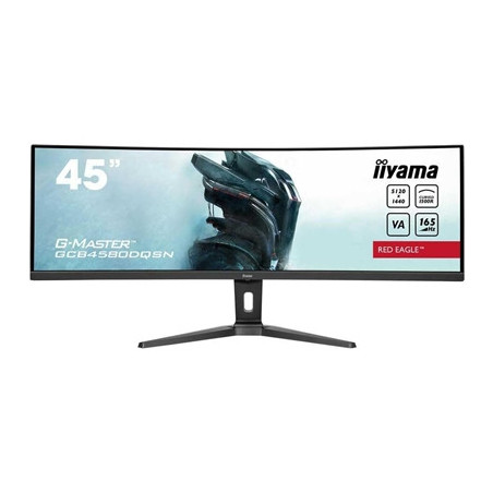 iiyama G-Master Red Eagle 44.5 Inch DQHD UltraWide Curved Gaming Monitor  VA  165Hz  0.8ms  Freesync  HDMI  Displayport  USB-C H