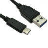 TARGET USB3C-921-2M Data Cable  USB 3.1 Type-A (M) to USB 3.1 Type-C (M)  2m  Black  5Gbps Data Transfer Rate  Supports up to 3A
