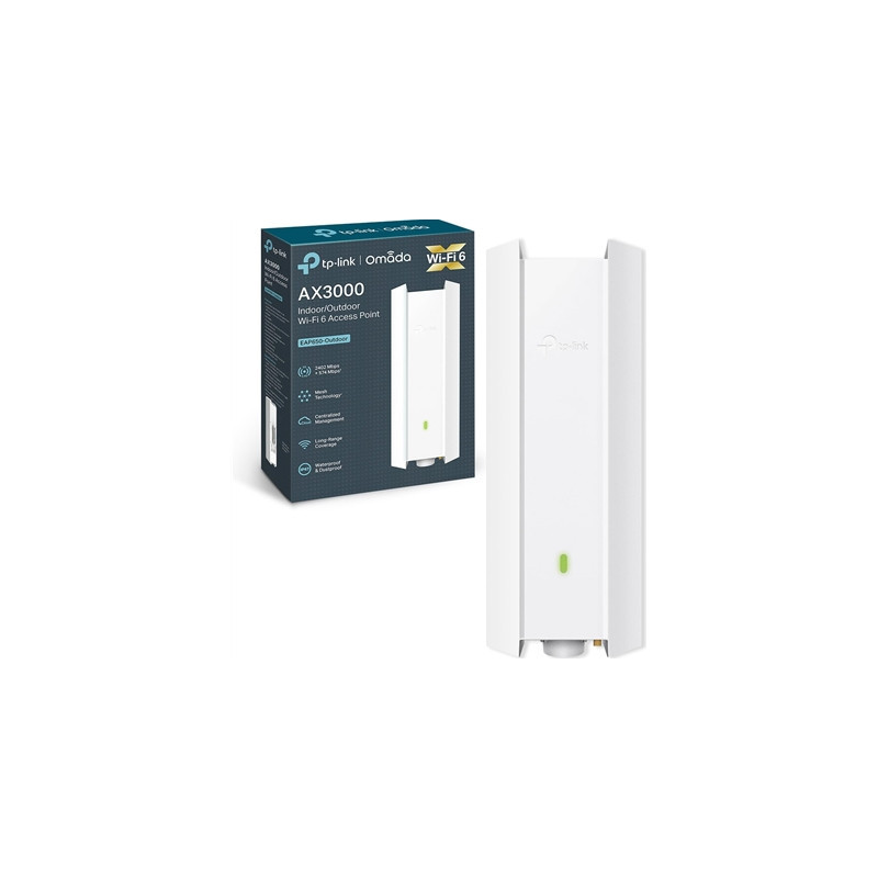 TP-Link Omada EAP650-Outdoor AX3000 Indoor/Outdoor WiFi 6 Access Point