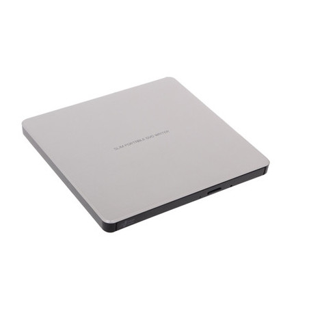 Hitachi-LG GP60NS60 8x DVD-RW USB 2.0 Silver Slim External Optical Drive