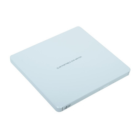 Hitachi-LG GP60NW60 8x DVD-RW USB 2.0 White Slim External Optical Drive