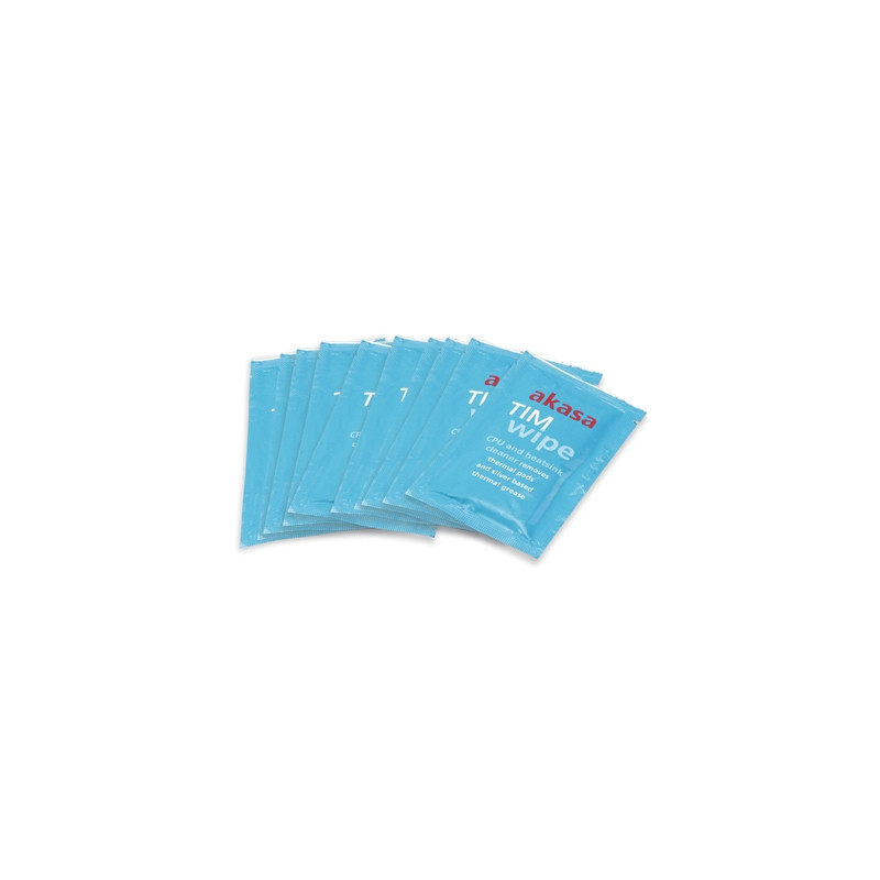 Akasa Pack of 10 Thermal Interface Material (TIM) Cleaning Wipes