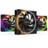 be quiet! Light Wings PWM High Speed Addressable RGB Fan Pack  120mm  2500RPM  4-Pin PWM Fan & 3-Pin ARGB Connectors  Black Fram