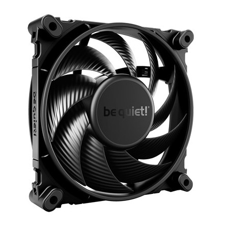 be quiet! Silent Wings 4 PWM High Speed Black Fan  120mm  2500RPM  4-Pin PWM Fan Connector  Black Frame  Black Blades  Optimized