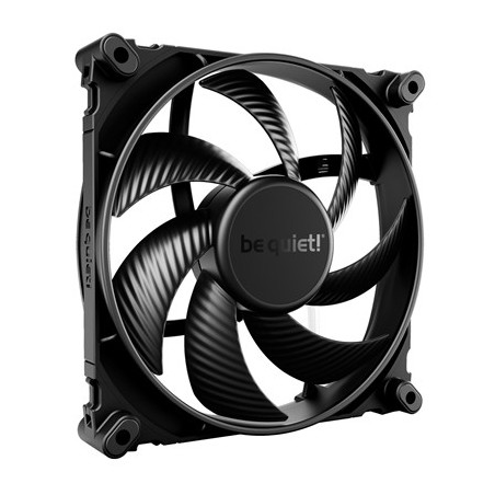 be quiet! Silent Wings 4 PWM High Speed Black Fan  140mm  1900RPM  4-Pin PWM Fan Connector  Black Frame  Black Blades  Optimized