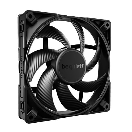 be quiet! Silent Wings Pro 4 PWM Black Fan  140mm  2400RPM  4-Pin PWM Fan Connector  Black Frame  Black Blades  Optimized Fan Bl