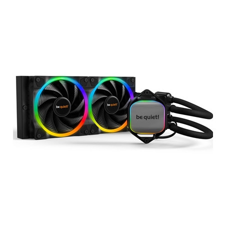 be quiet! Pure Loop 2 FX AiO Liquid CPU Cooler  Universal Socket  240mm Radiator  2 x Light Wings 120mm PWM High Speed 2500RPM A