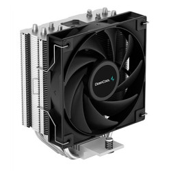 DeepCool AG400 Fan CPU Cooler  Universal Socket  High Efficiency 120mm PWM Cooling Black Fan  2000RPM  4 Heat Pipes  220W Heat D
