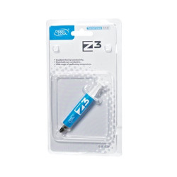 DeepCool Z3 Thermal Compound Syringe  6.5g  Silver Grey  High Performance with Excellent Thermal Conductivity  High Compatibilit