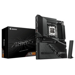 Gigabyte B850 AORUS STEALTH AMD AM5 Socket Motherboard  ATX  4x DDR5 Slots  3x M.2 Socket  Fitted I/O Shield  5GbE LAN  Wi-Fi 7 