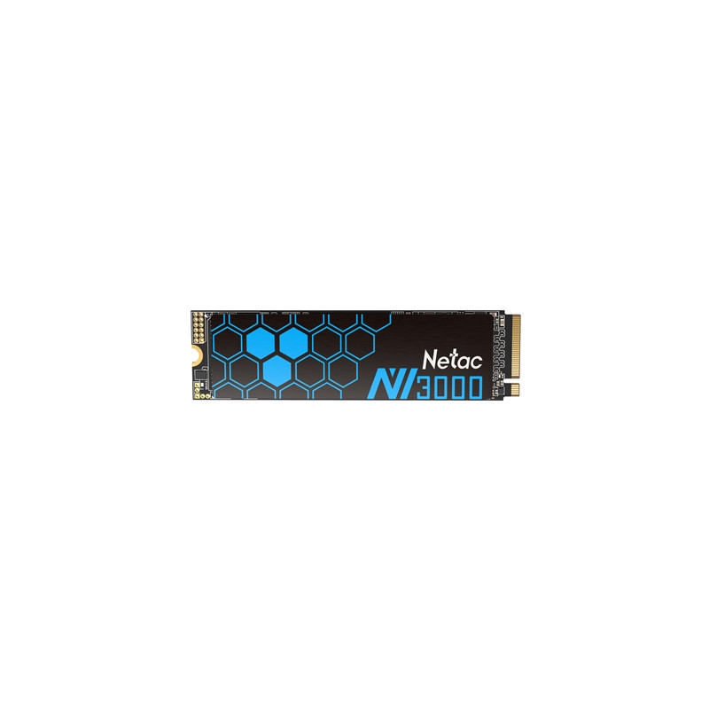 NETAC NV3000 (NT01NV3000-250-E4X) 250GB NVMe M.2 Interface  PCIe x3  2280 Length  Read 3100MB/s  Write 1400MB/s  5 Year Warranty