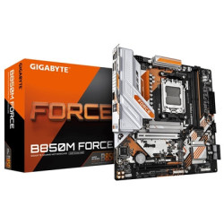 Gigabyte B850M FORCE AMD AM5 Socket Motherboard  Micro-ATX  2x DDR5 Slots  3x M.2 Socket  2.5GbE LAN  1x DisplayPort / 1x HDMI P