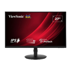 Viewsonic VA2708-HDJ 27 Inch IPS Monitor  Full HD  100Hz  5ms  VGA  HDMI  Display Port  Height Adjust  Pivot  Swivel  Int PSU  V