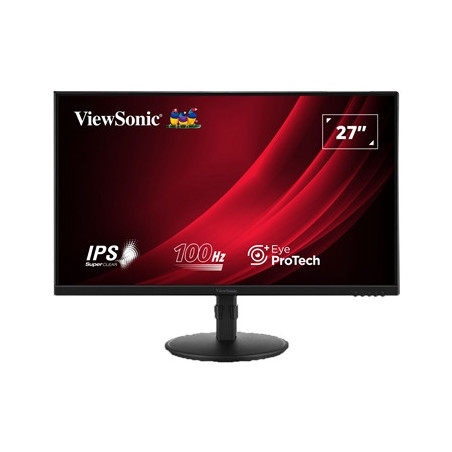 Viewsonic VA2708-HDJ 27 Inch IPS Monitor  Full HD  100Hz  5ms  VGA  HDMI  Display Port  Height Adjust  Pivot  Swivel  Int PSU  V