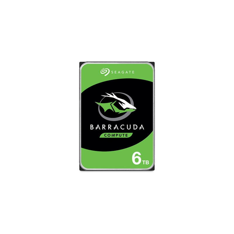 Seagate BarraCuda ST6000DM003 6TB 3.5“ 5400RPM 256MB Cache SATA III Internal Hard Drive