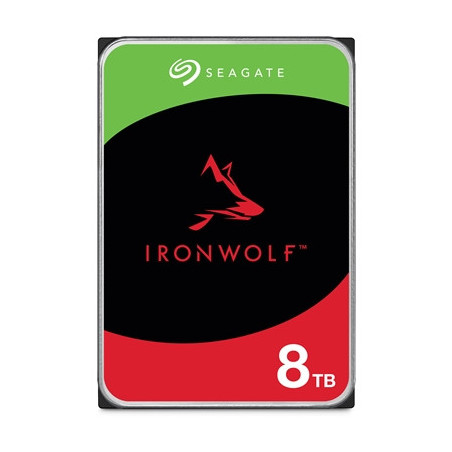Seagate IronWolf NAS ST8000VN004 8TB 3.5“ 7200RPM 256MB Cache Sata lll Internal Hard Drive