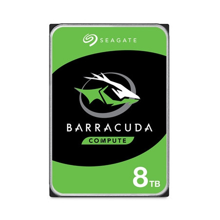 Seagate BarraCuda ST8000DM004 8TB Desktop Hard Drive 3.5“ SATA III 5400RPM 256MB Cache Internal Hard Drive