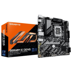 Gigabyte B860M E GEN5 Intel 1851 Socket Motherboard  Micro-ATX  2x DDR5 Slots  2x M.2 Sockets  GbE LAN  1x DisplayPort / 1x HDMI