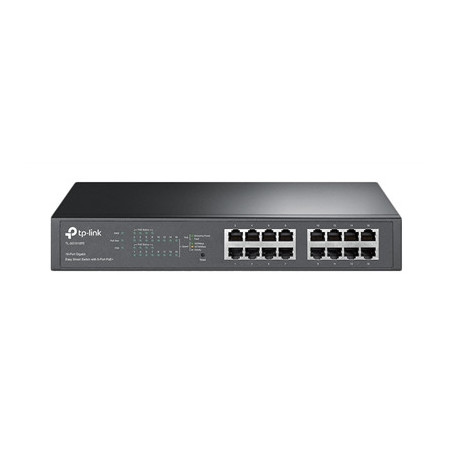 TP-Link TL-SG1016PE 16-Port Metal Gigabit Easy Smart Switch with 8-Port PoE+ (150W)