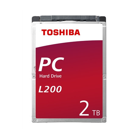 Toshiba L200 HDWL120UZSVA 2TB SATA IIl 5400RPM 2.5 Inch 9.5mm Internal Hard Drive