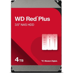 WD Red Plus WD40EFPX 4TB 3.5“ 256MB Cache SATA III NAS Internal Hard Drive